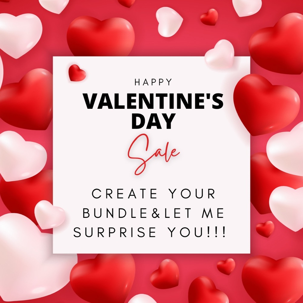 Valentines Day Sale! Essential oils, body cream, make your own and much more.